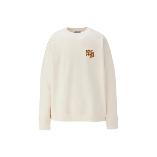 Onitsuka Tiger SS24 Sweatshirt Unisex Light Beige