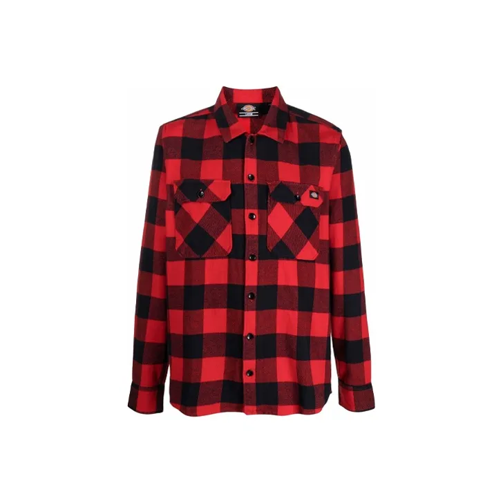 Dickies Construct Checked Cotton Shirt-0