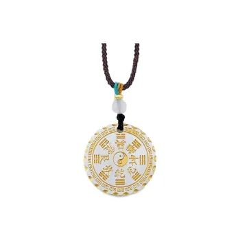 ZHONGLING 999 Fine Silver Sterling Silver Necklaces Women's