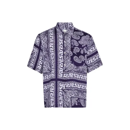 Aries Bandana Print Hawaiian Celim Shirt