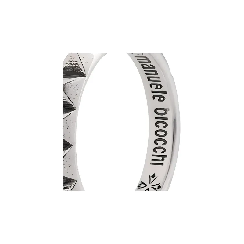 EMANUELE BICOCCHI Pyramid Band Ring-1