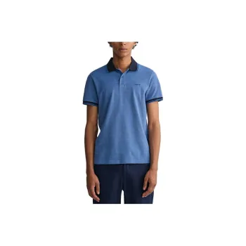 GANT Polo Shirts Men Sky Blue