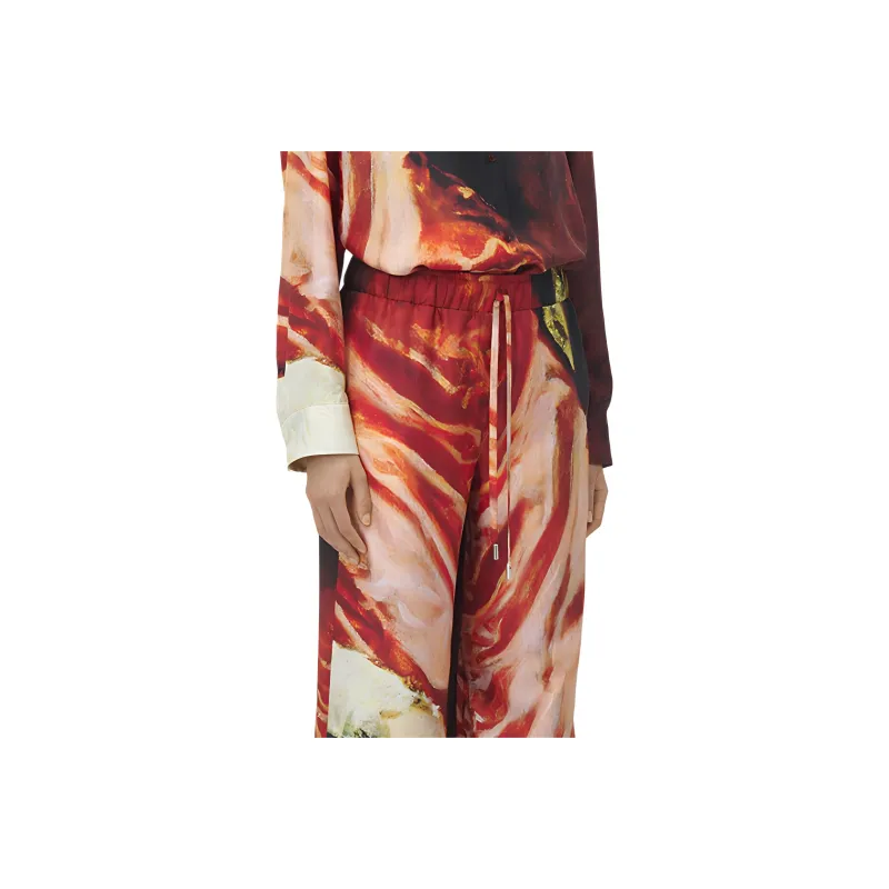 Alexander McQueen All over Printed Trousers-4