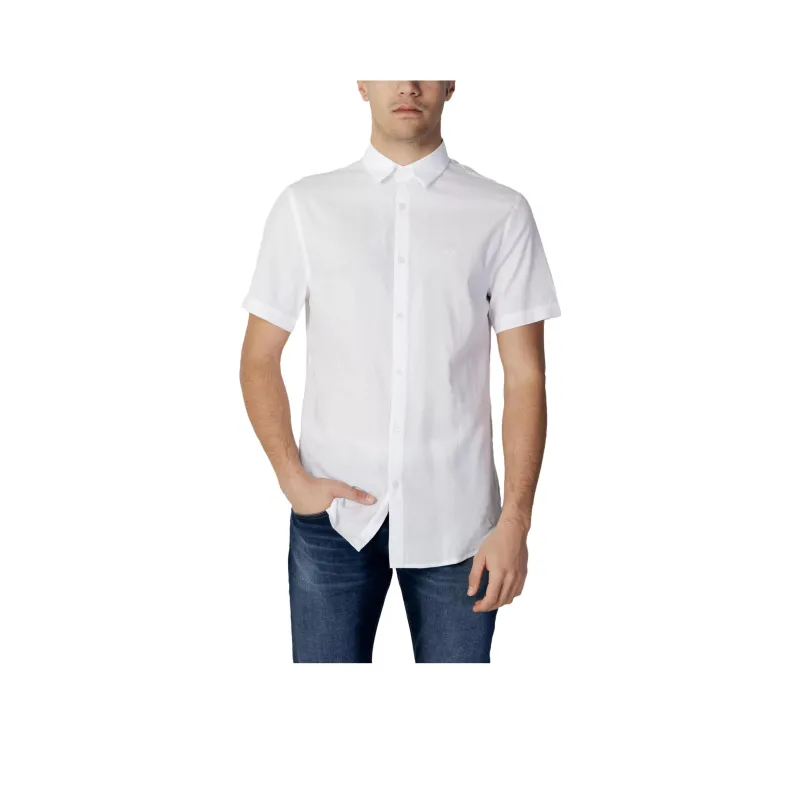 ARMANI EXCHANGE Shirts Men White-0