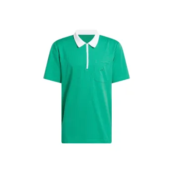 Adidas Free Shipping With AdiClub Essentials Quarter Zip Polo Shirt