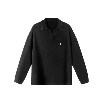 PSO Brand Polo Shirt Unisex Black