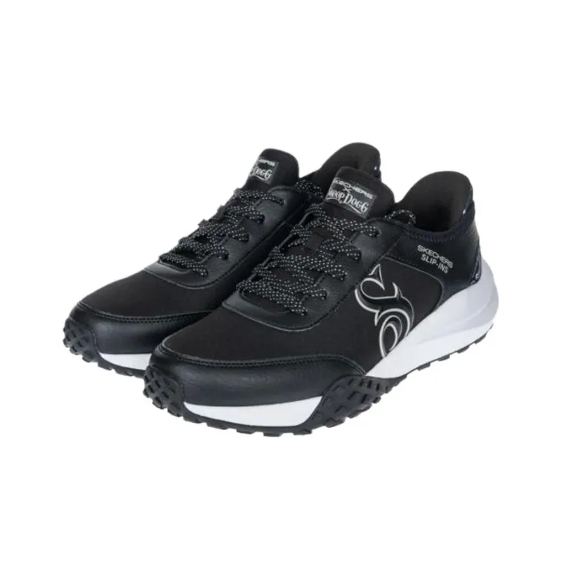 SNOOPDOG x Skechers FRENZY Low Top Casual Shoes Men's Black-2