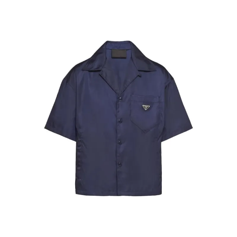 PRADA Shirts Men Blue-0