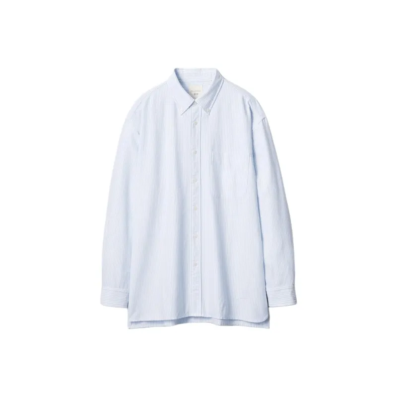 Jw Anderson X UNIQLO Shirts Unisex Light Blue-0