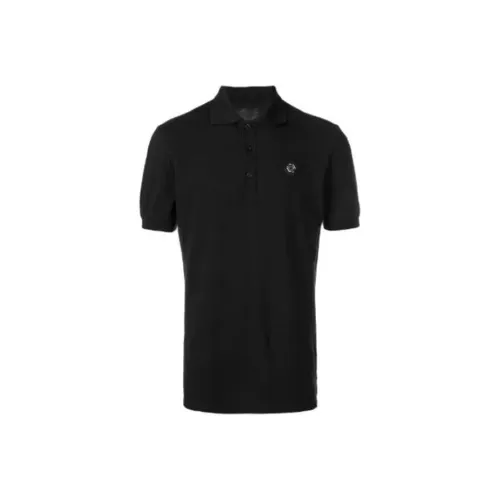 PHILIPP PLEIN Polo Shirts Men Black