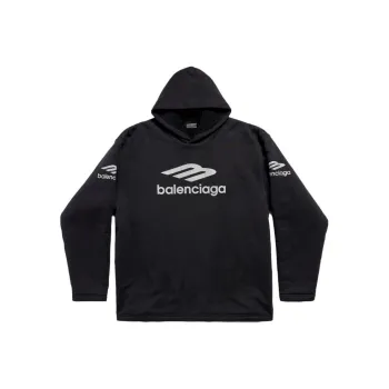 Balenciaga 3b Sports Icon Water Repellent Hoodie