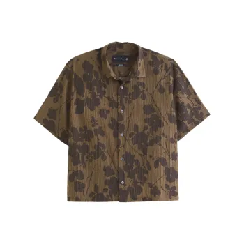Abercrombie＆Fitch Shirts Men Light Brown