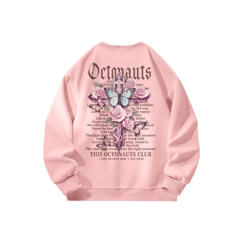 Small Columns Under The Sea Sweatshirt Unisex-4