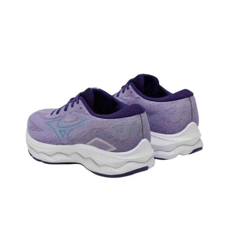 Mizuno WAVE SERENE Anti Slip Wear Resistant Low Top Running Shoes Women's Purple-4