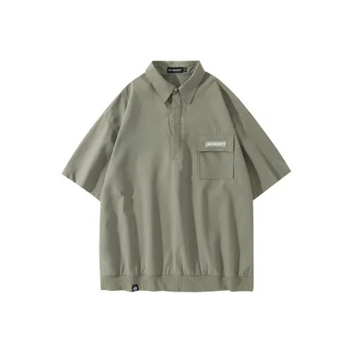 Southern Marsh Men's Bermuda Performance Hawthorne Polo Slate Mint