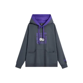 XTEP x WANGHEDI,LIANMINGKUAN Sweatshirt Unisex Frost Gray