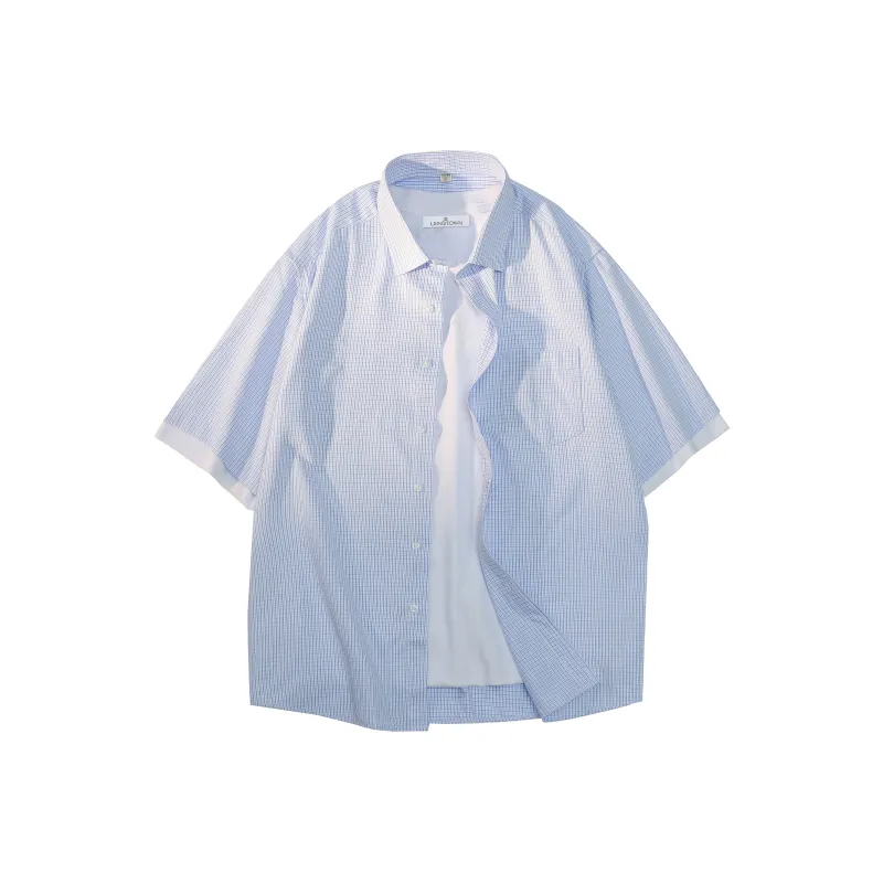 LIVINGTOWN Shirt Unisex D08 6 Blue-16