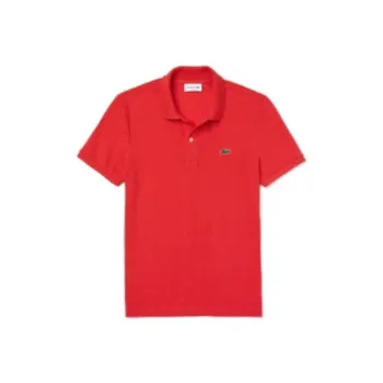 LACOSTE Polo Shirts Men Red