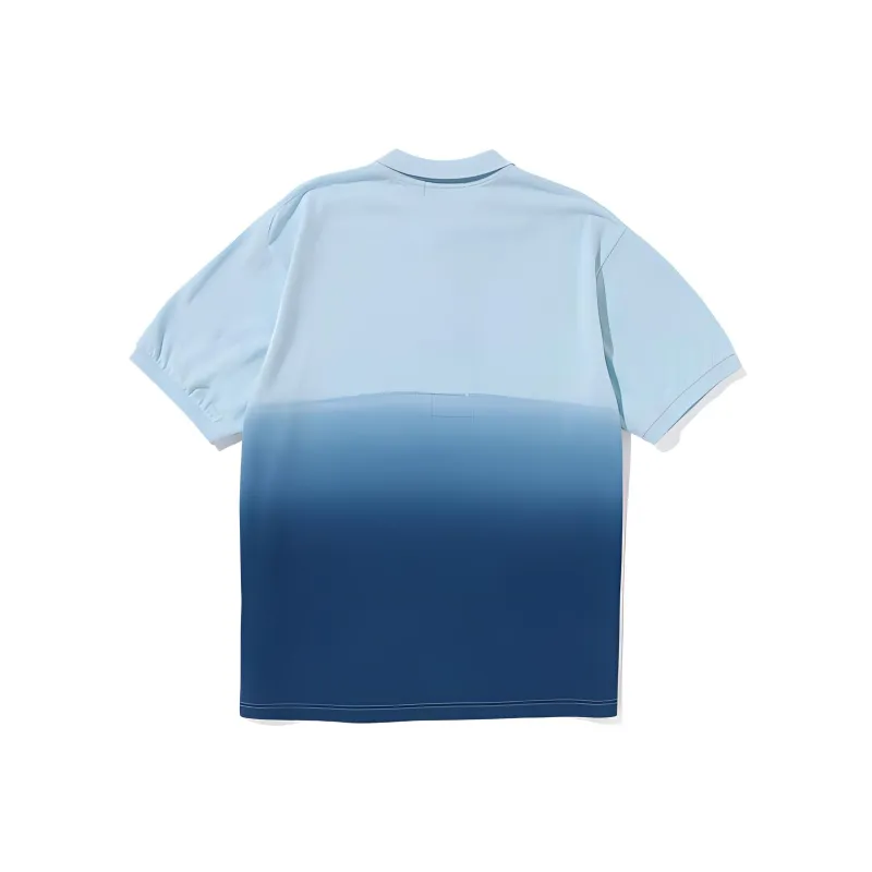 A BATHING APE Head One Point Gradation Relaxed Fit Polo-1