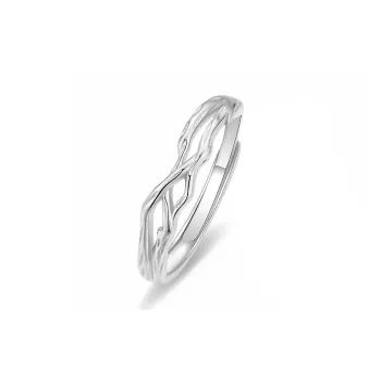 CHINA GOLD Natural Processed Topaz Rings Unisex
