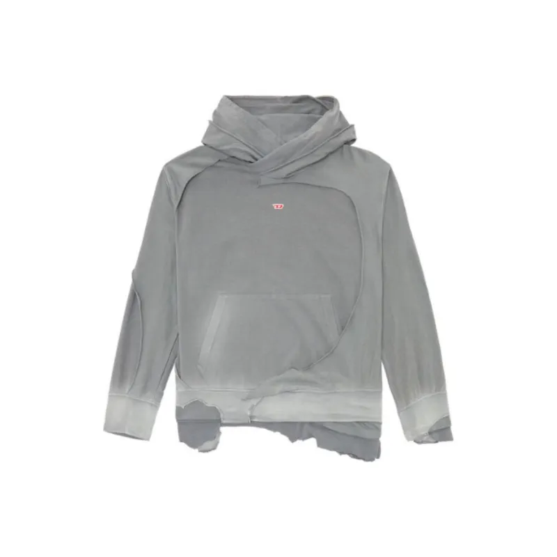 DIESEL Sweatshirts Men Gray-0