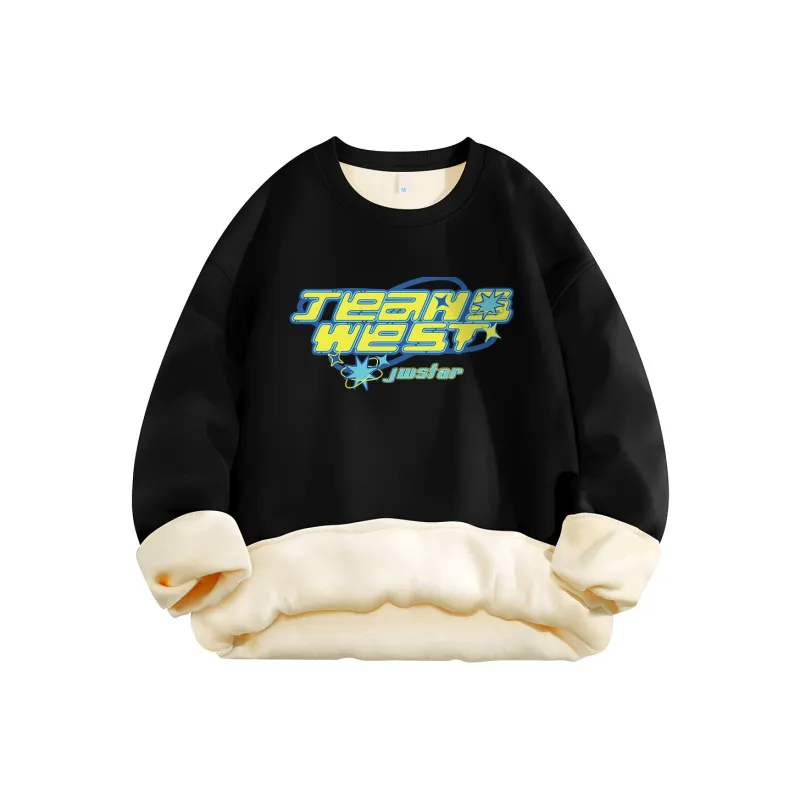 Jean West Sweatshirt Unisex Fleece Lined-21