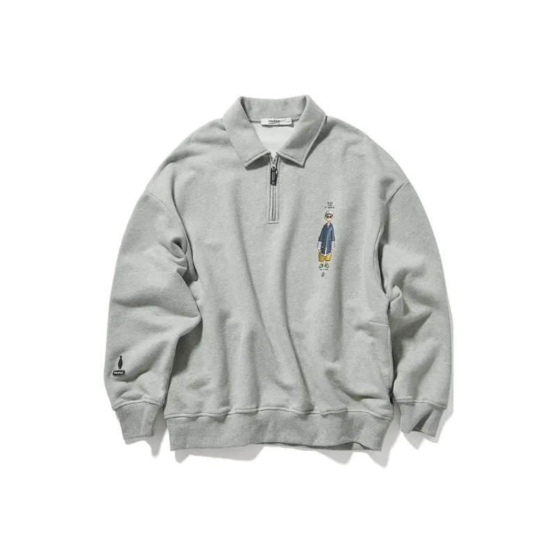 Nautica White Sail Sweatshirt Unisex-4