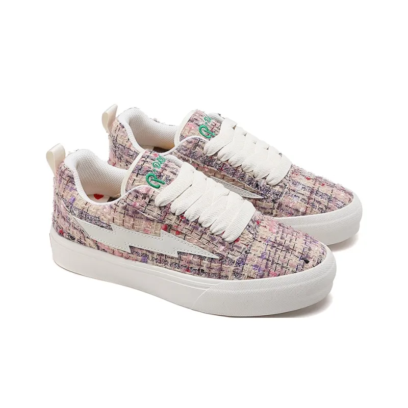 SITULANG Canvas Shoes Unisex Lilac-2