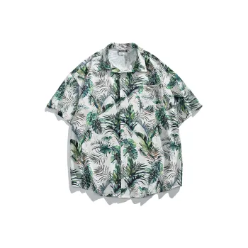 Izex Shirt Summer Unisex Begonia Bay Green