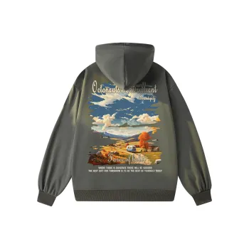 Small Columns Under The Sea Hoodie Unisex