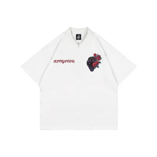 XINYINSU x SHISHANGZUIQIANG LIANMINGKUAN Polo Shirt Unisex