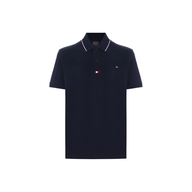 Paul & Shark Yachting Polo Shirt Men's Blue-0