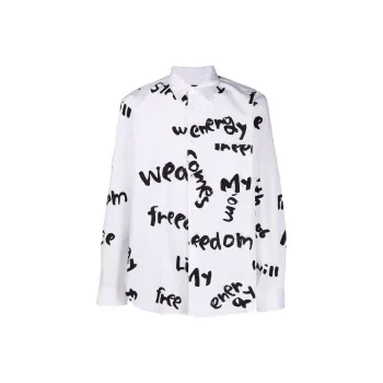 CDG Shirts Men White