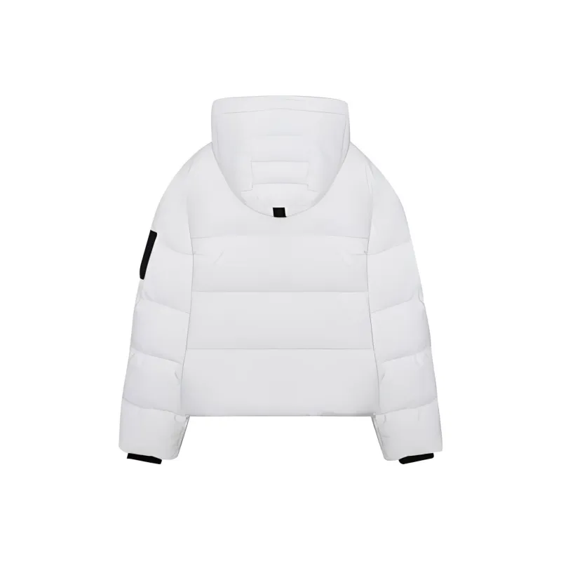 Moose Knuckles ETON PUFFER Down Jacket Coat Women's White-1