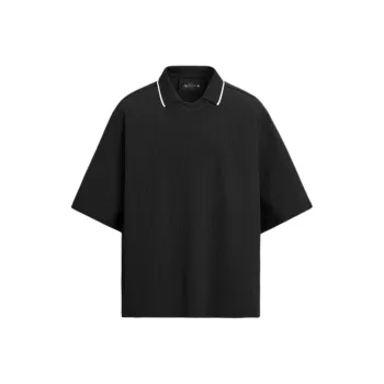 ZARA Polo Shirts Men Black