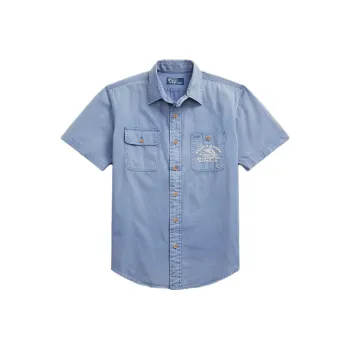 Polo Ralph Lauren Shirts Men Light Blue