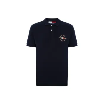 Tommy Hilfiger Polo Shirt Men's Dark Blue