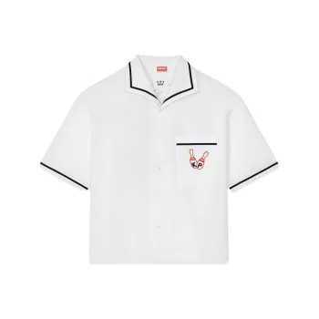 KENZO Bowling Elephant Hawaian Shirt