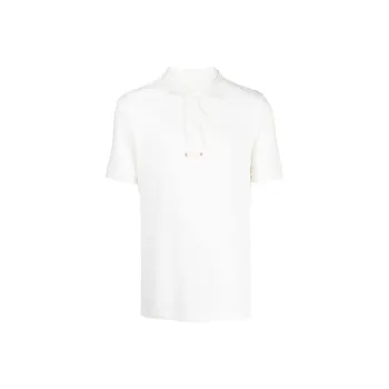 Maison Margiela Collarless Polo Shirt