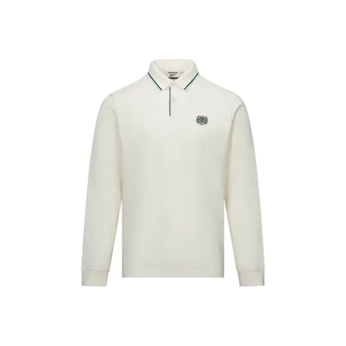 Reebok Polo Shirts Men Ecru