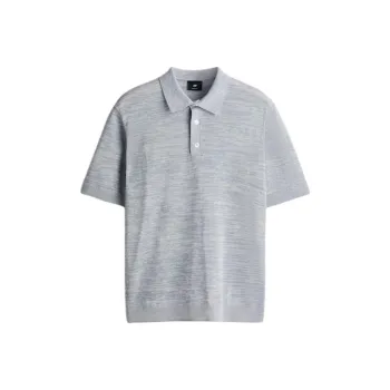 H&M Polo Shirt Men's Mixed Gray