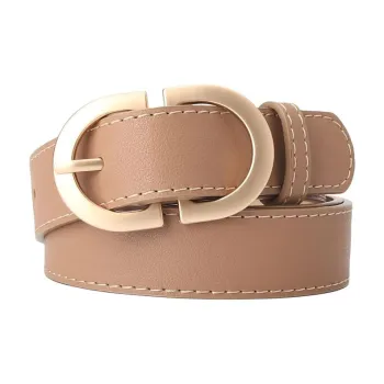 JEANSWEST PU Leather Belts Women's 2.8cm