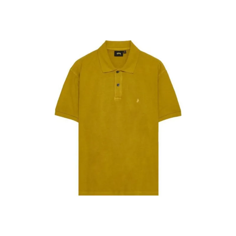 Stussy Pigment Dyed Pique Polo-0