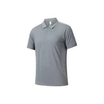 Anta Champion All Weather Series Polo Shirt Men's Monet Gray