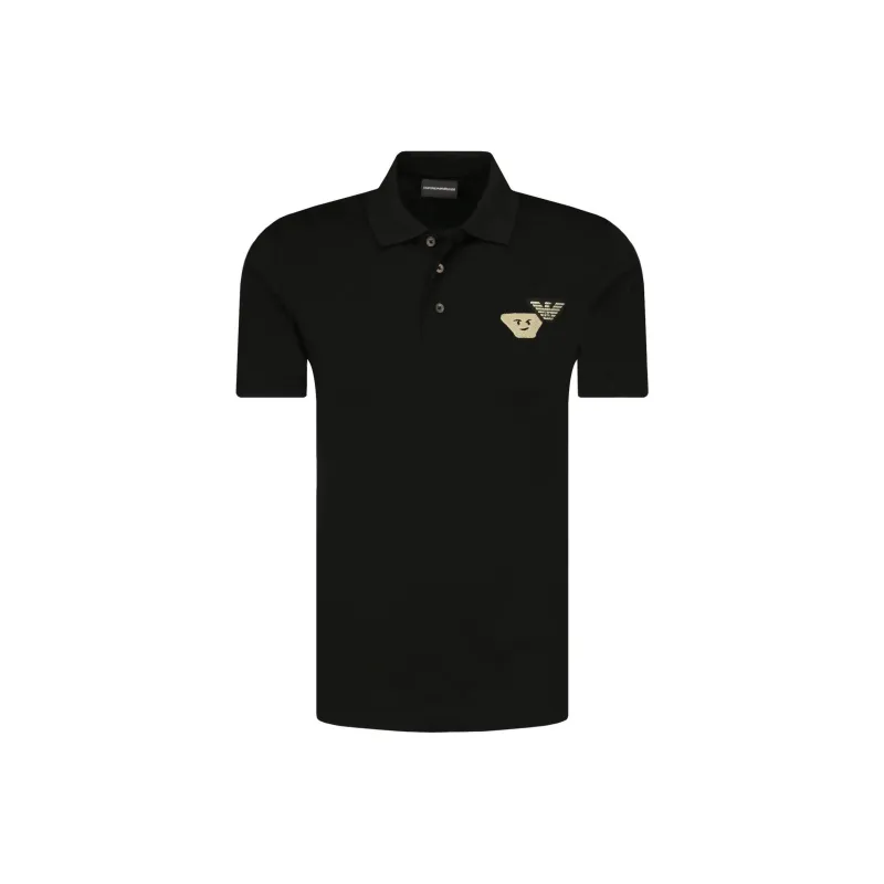 EMPORIO ARMANI Polo Shirt Men's Black-0