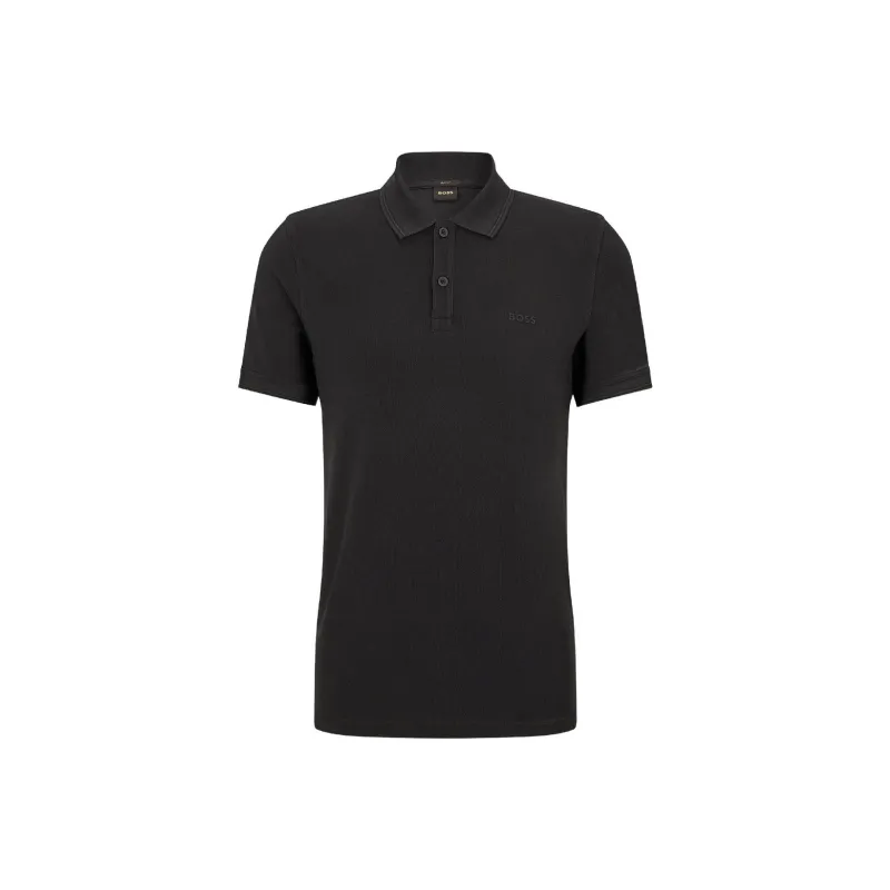 HUGO BOSS Polo Shirts Men Black-0