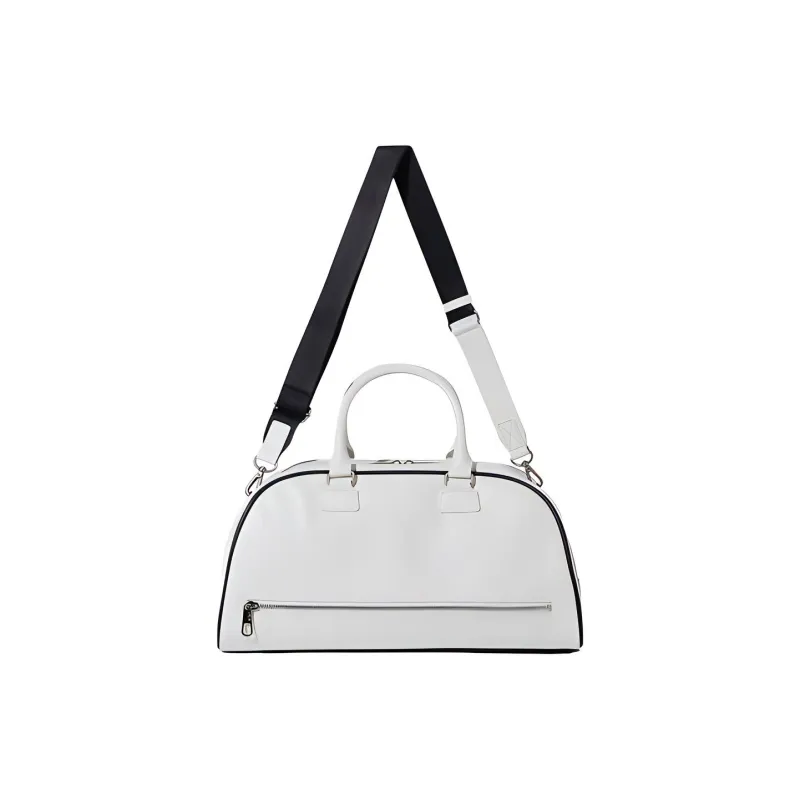 FILA Nylon Shoulder Bag, Crossbody Bag, Handbag, Gym Bag Unisex White-1