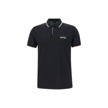 HUGO BOSS Logo-embroidered Polo Shirt