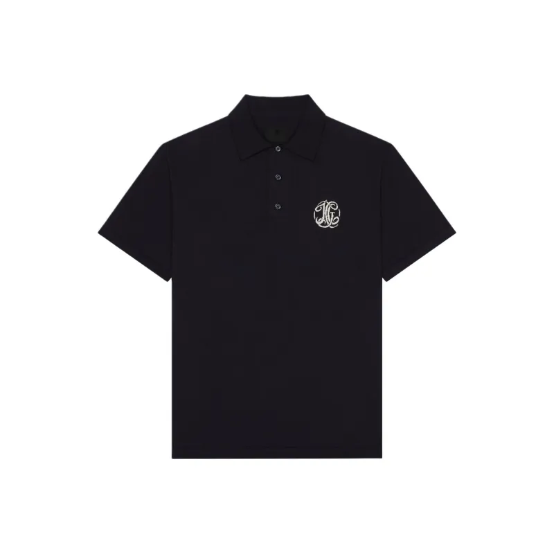 Givenchy Logo jacquard Polo Shirt-0
