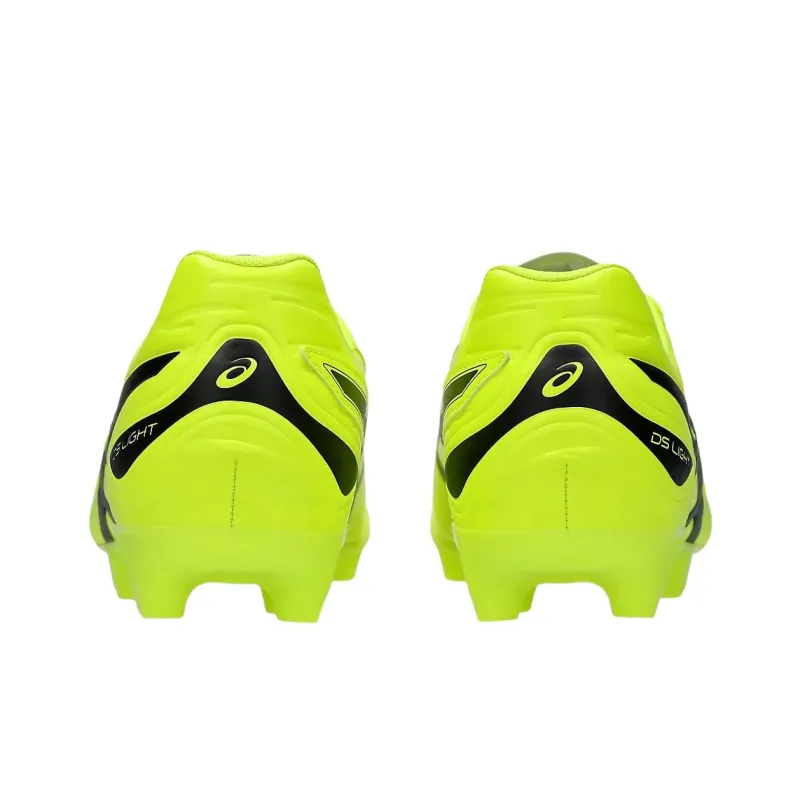 Asics Ds Light Club Anti Slip Wear Resistant Soccer Shoes Unisex Yellow Black-3